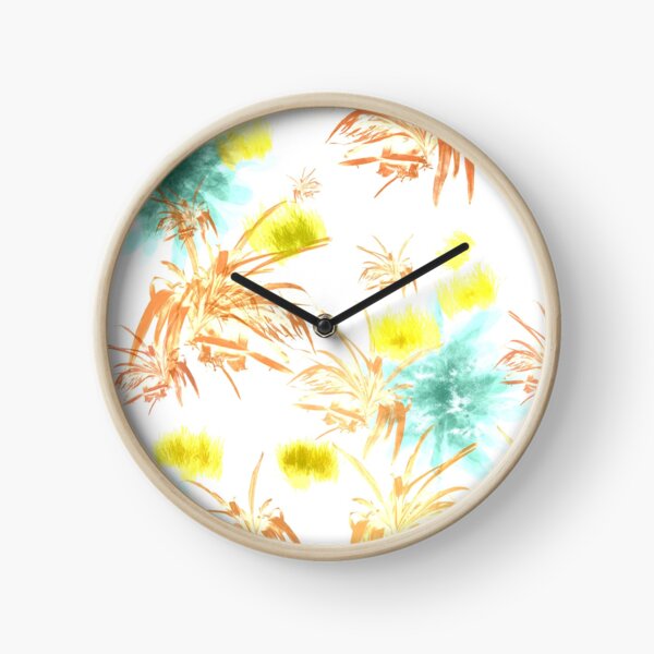 Abstract Art - Grasskind Clock