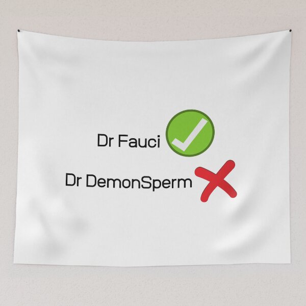 Item preview, Fauci v DemonSperm designed and sold by PositCat.