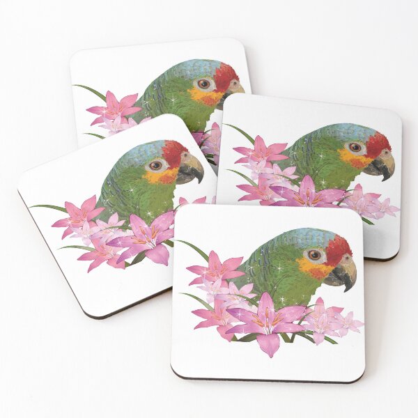 Item preview, Red-fronted Amazon designed and sold by obscurite.