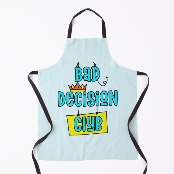 Item preview, Bad Decision Club Funny Quote Slogan Neon Hydro Colors designed and sold by Mindy Bubble.