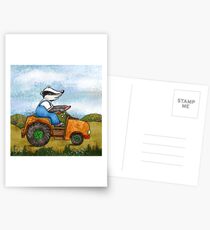 Badger Postcards