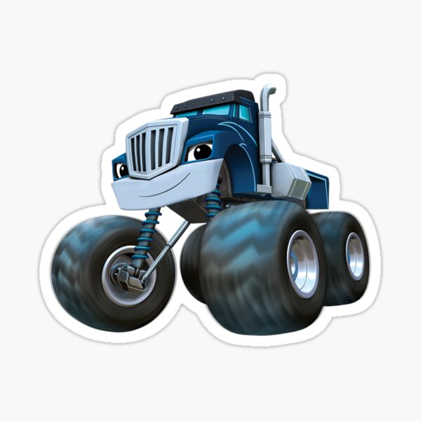 Blaze and the Monster Machine - blue Sticker