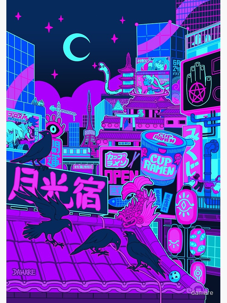 Thumbnail 3 of 3, Photographic Print, Super Natural Akihabara designed and sold by damare.