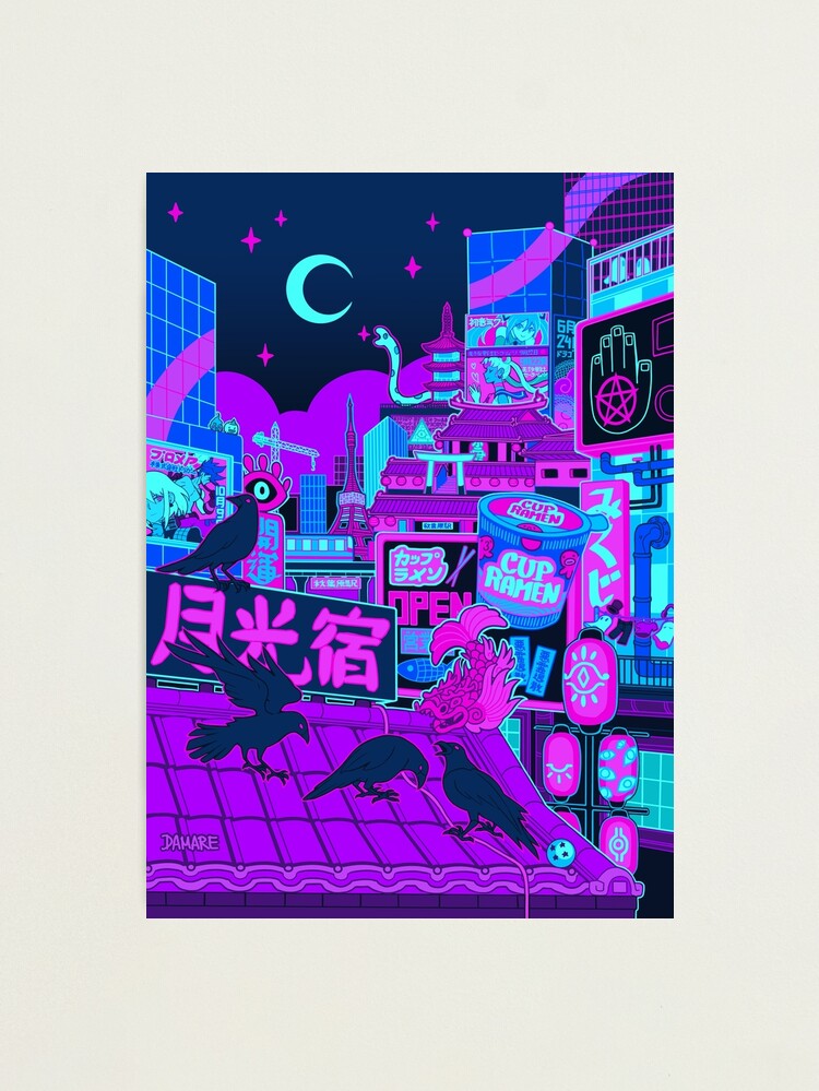 Thumbnail 2 of 3, Photographic Print, Super Natural Akihabara designed and sold by damare.