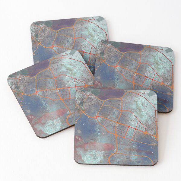 Item preview, Reykjavik Iceland Street Map Urban designed and sold by IvonDesign.