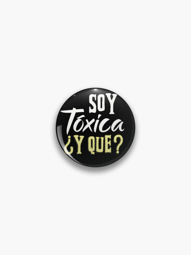 Soy Toxico Spanish Saying Typography Greeting Card for Sale by