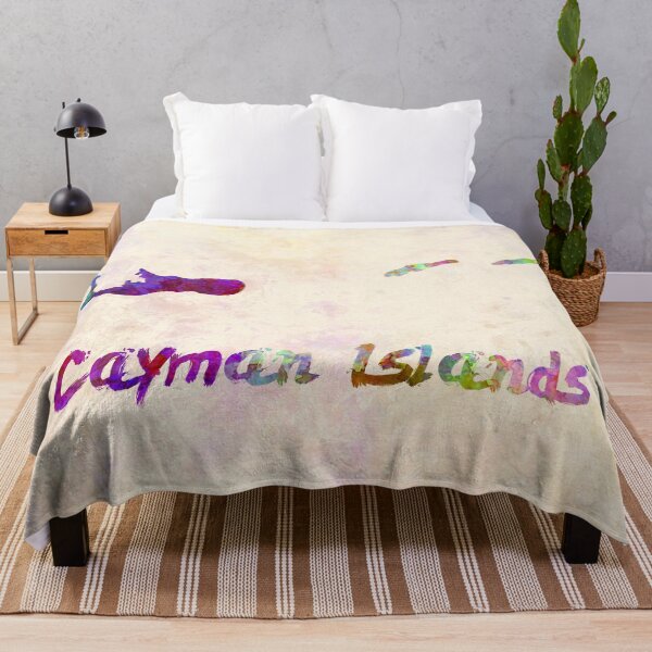 Item preview, Cayman Islands watercolor map designed and sold by paulrommer.