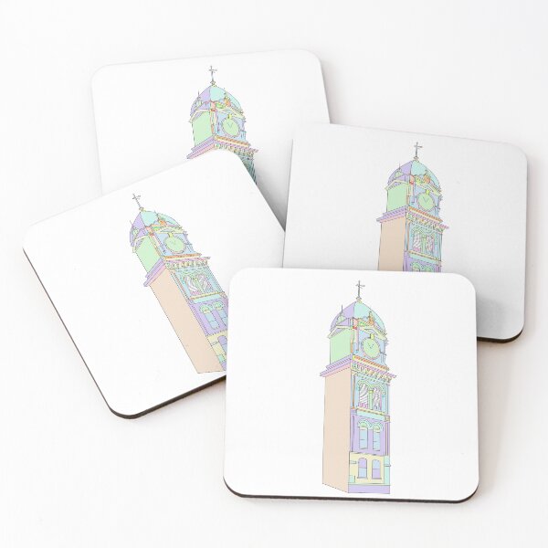 Item preview, Pastel bell tower  designed and sold by lilyviolet.