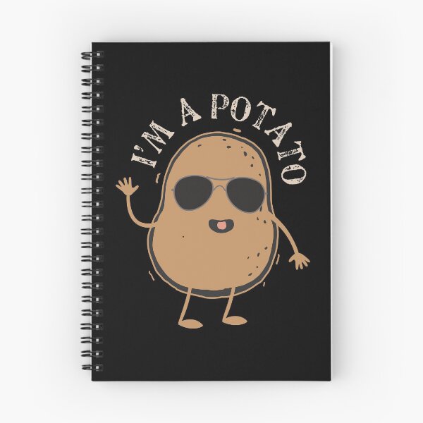 Item preview, I Am A Potato design, French Fry design, Potato gift design designed and sold by Lisbob.