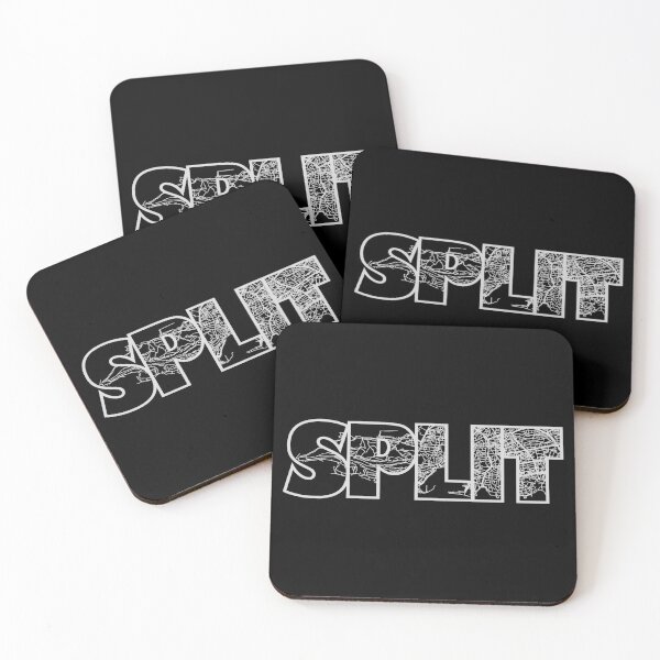 Item preview, Split, Croatia Street Map designed and sold by thestreetslocal.