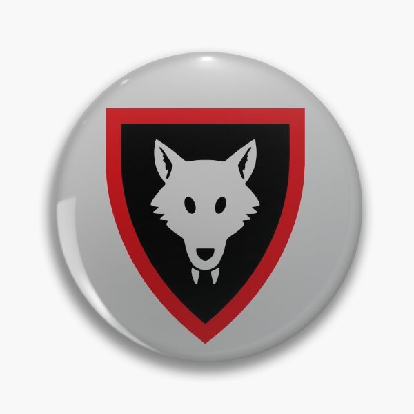 Item preview, Castle Wolfpack Shield Emblem designed and sold by Highonbricks.