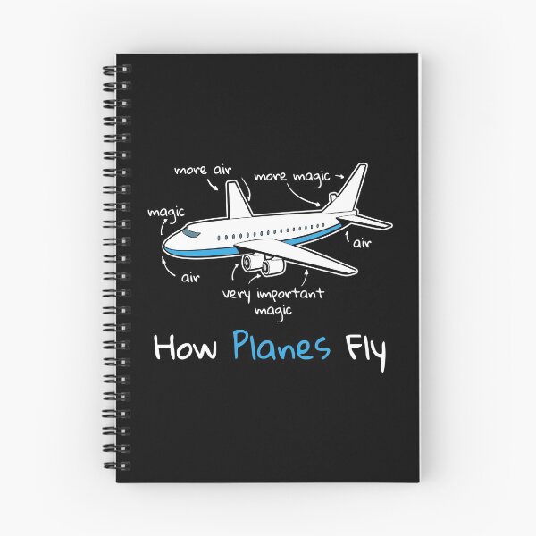Item preview, How Planes Fly Aerospace Engineering design | Aviation gift design designed and sold by Lisbob.