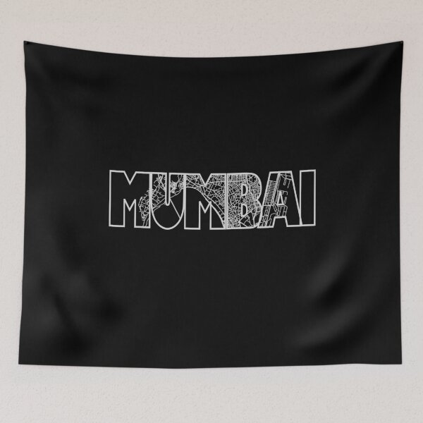 Item preview, Mumbai, India Street Map designed and sold by thestreetslocal.