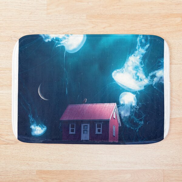 Item preview, Magical Jellyfish in the Night designed and sold by ohbeclever.