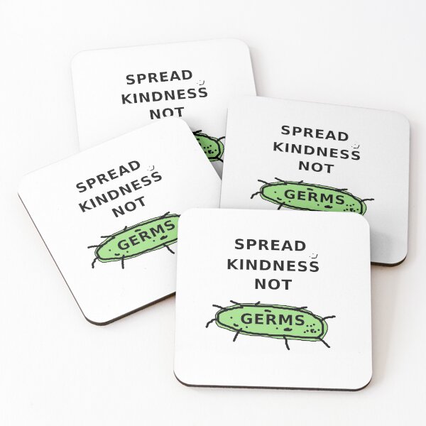 Item preview, Spread kindness not germs designed and sold by FeMore.