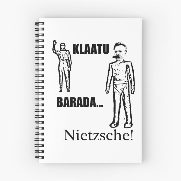 Item preview, Klaatu, Barada... NIETZSCHE! designed and sold by Merry Blacksmith.