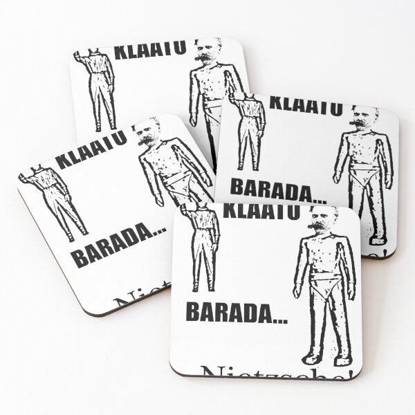 Item preview, Klaatu, Barada... NIETZSCHE! designed and sold by Merry Blacksmith.