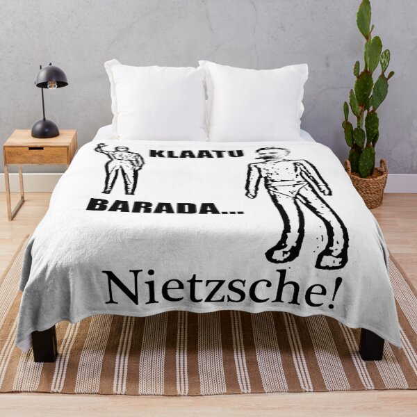 Item preview, Klaatu, Barada... NIETZSCHE! designed and sold by Merry Blacksmith.