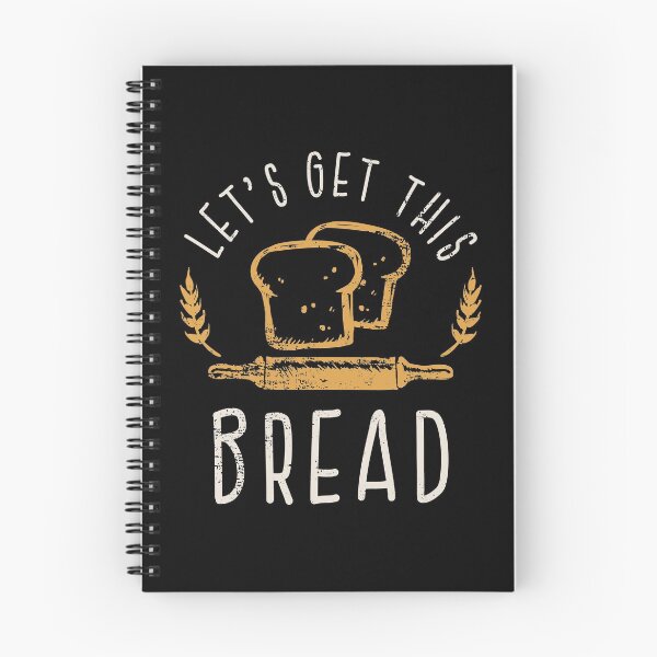 Item preview, Let's Get This Bread Funny Bread Joke Gift Idea graphic designed and sold by Lisbob.
