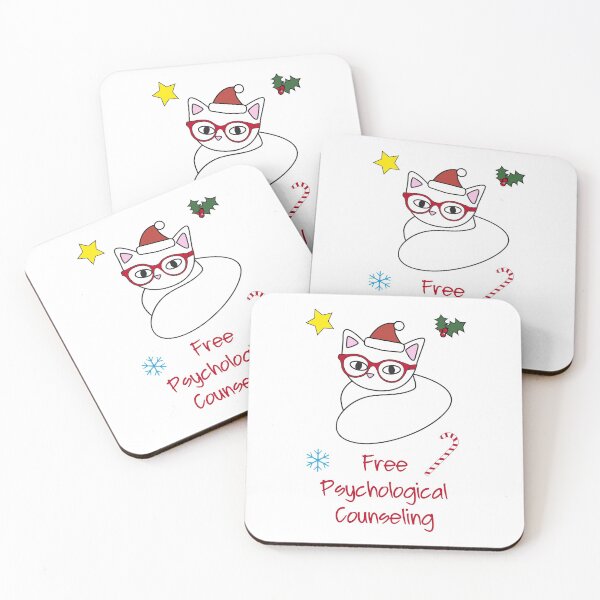 Item preview, Free Psychological Counseling CHRISTMAS designed and sold by MeowMusic.