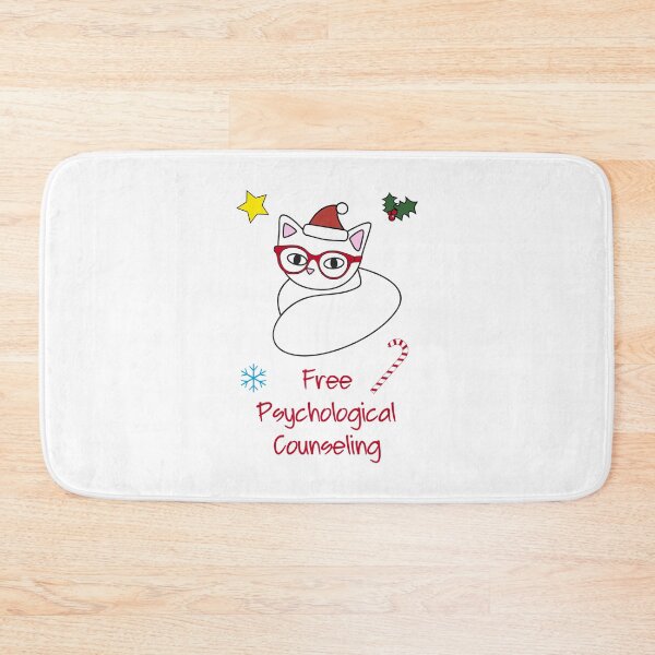 Item preview, Free Psychological Counseling CHRISTMAS designed and sold by MeowMusic.
