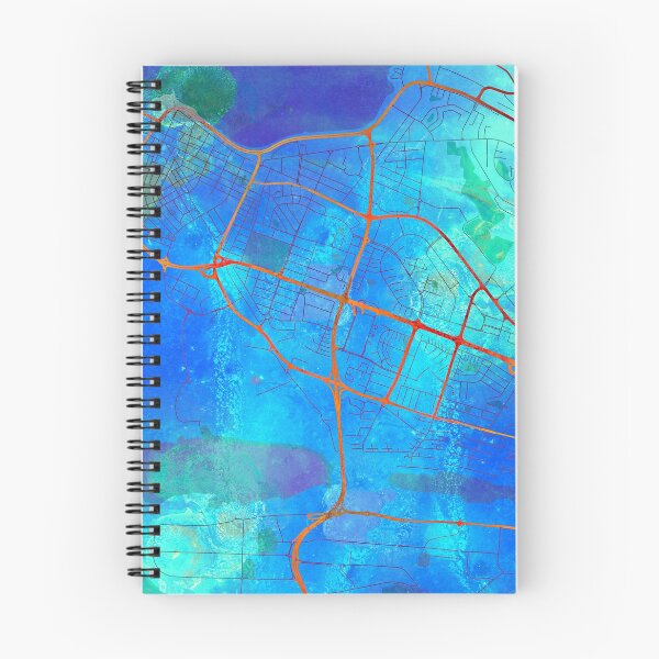 Item preview, Reykjavik Iceland Street Map Blue Lagoon designed and sold by IvonDesign.
