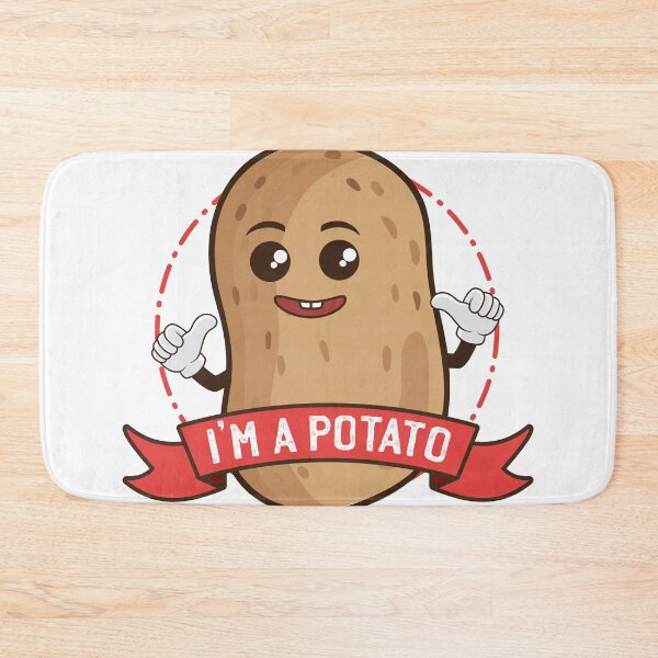 Item preview, I Am A Potato design, French Fry design, Potato gift design designed and sold by Lisbob.