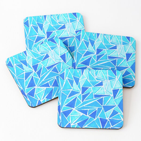 Item preview, Ocean wave - blue patterns designed and sold by 2littlefloofs.