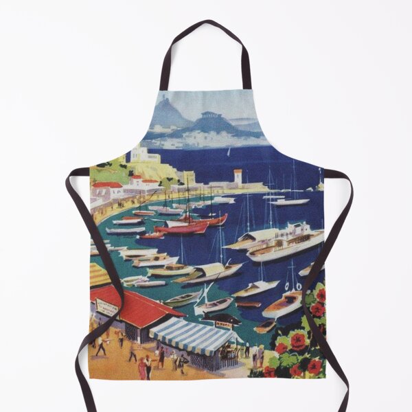 Item preview, Greece Vintage Travel Poster designed and sold by vintagevivian.