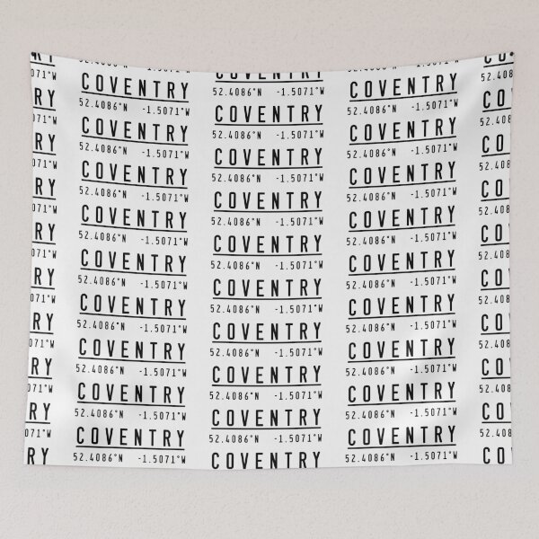 Item preview, Coventry city Coordinates designed and sold by ElevenGraphics.