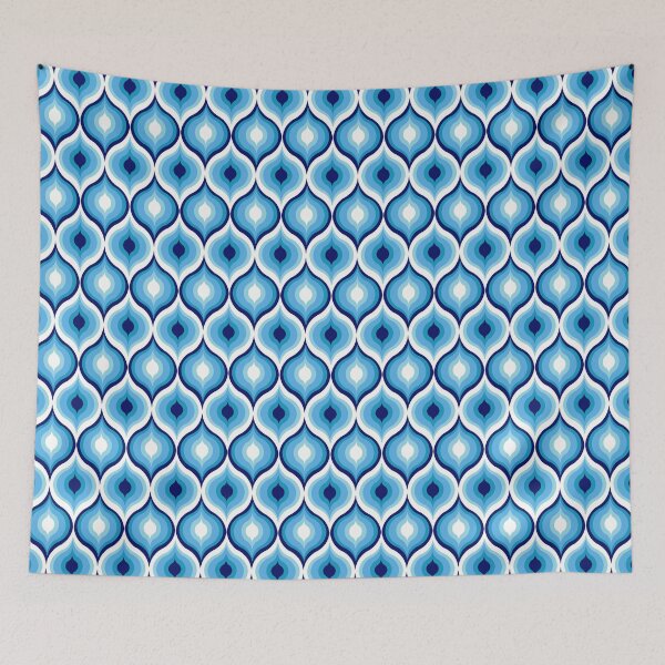 Item preview, Blue Eye Geometric Pattern designed and sold by Tsveti Dinkova.
