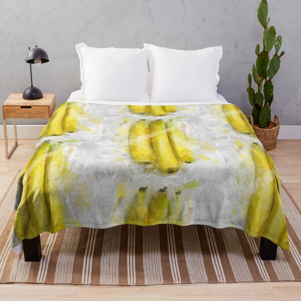 Item preview, Rectangle Bananas Painted in a Contemporary Style designed and sold by ibadishi.