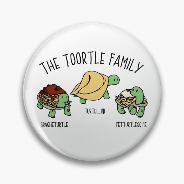 Item preview, Toortle Family Turtle Noodles Tortoise Pasta Trio designed and sold by picadillyprints.
