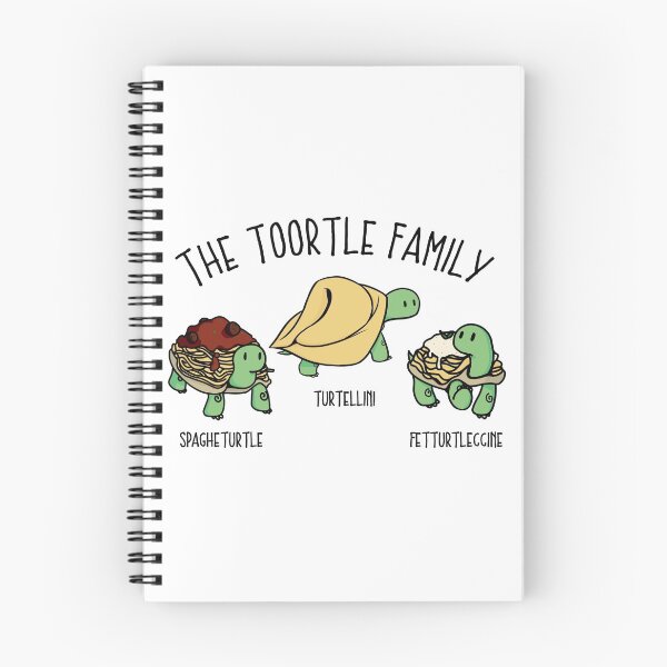 Item preview, Toortle Family Turtle Noodles Tortoise Pasta Trio designed and sold by picadillyprints.