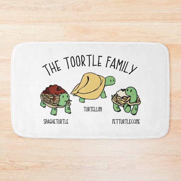 Item preview, Toortle Family Turtle Noodles Tortoise Pasta Trio designed and sold by picadillyprints.