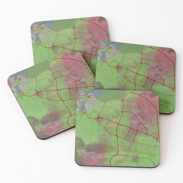 Item preview, Reykjavik Iceland Street Map Green Planet designed and sold by IvonDesign.