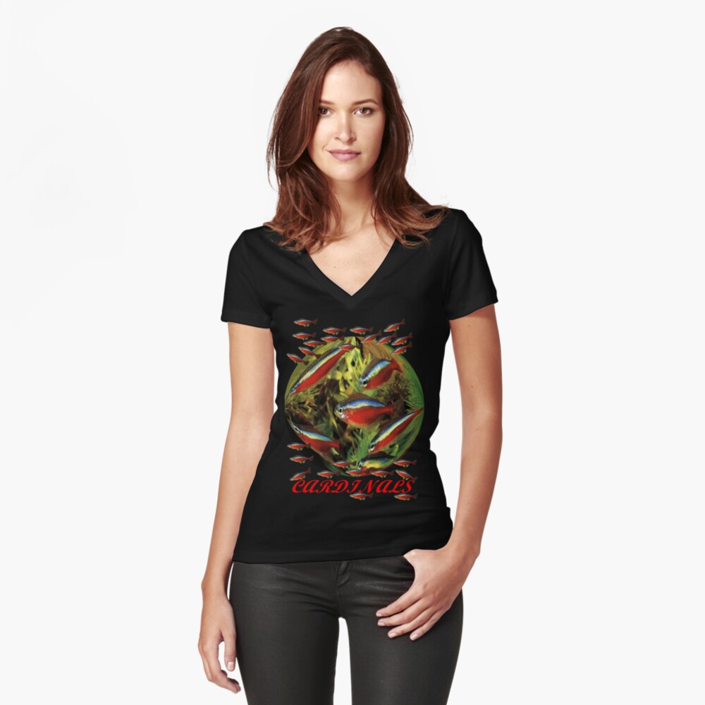 Item preview, Fitted V-Neck T-Shirt designed and sold by windana1.