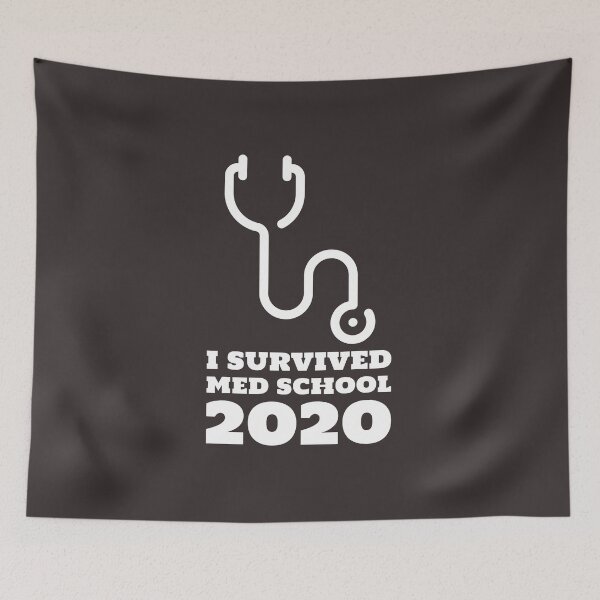 Item preview, I Survived Med School 2020 designed and sold by AscendMerch.