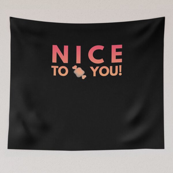 Item preview, Nice To Meat You funny gift tees designed and sold by Michael Schmidt.
