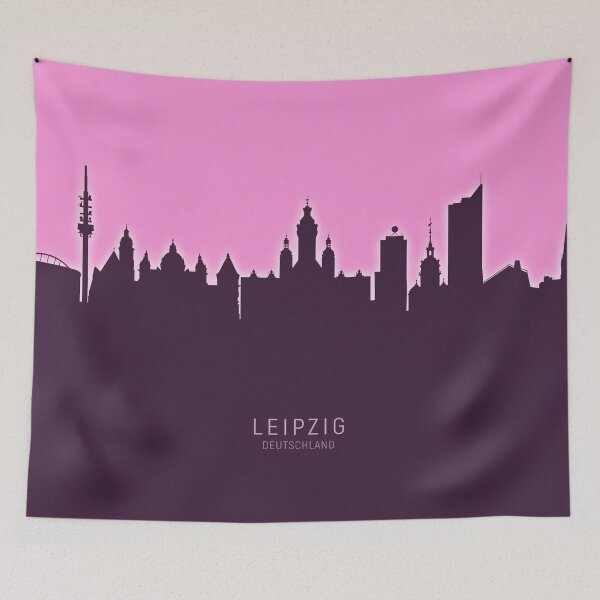 Item preview, Leipzig Germany Skyline designed and sold by ArtPrints.
