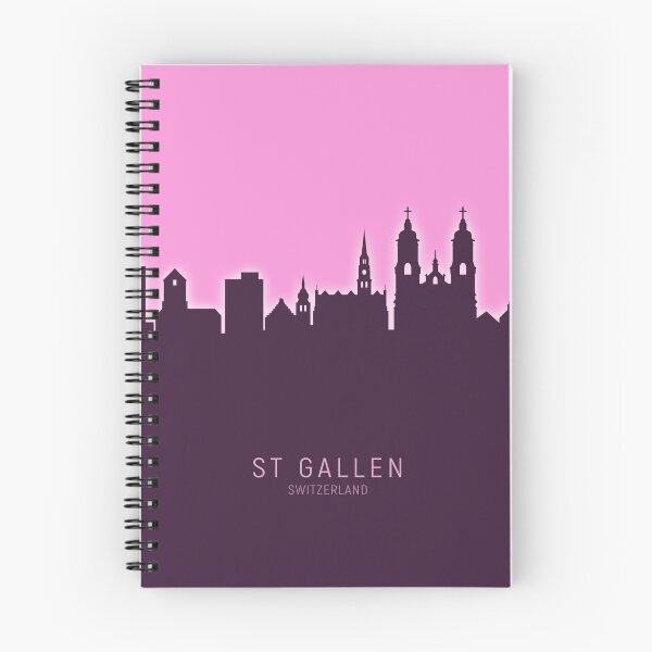 Artikelvorschau, St Gallen Switzerland Skyline entworfen und verkauft von ArtPrints.