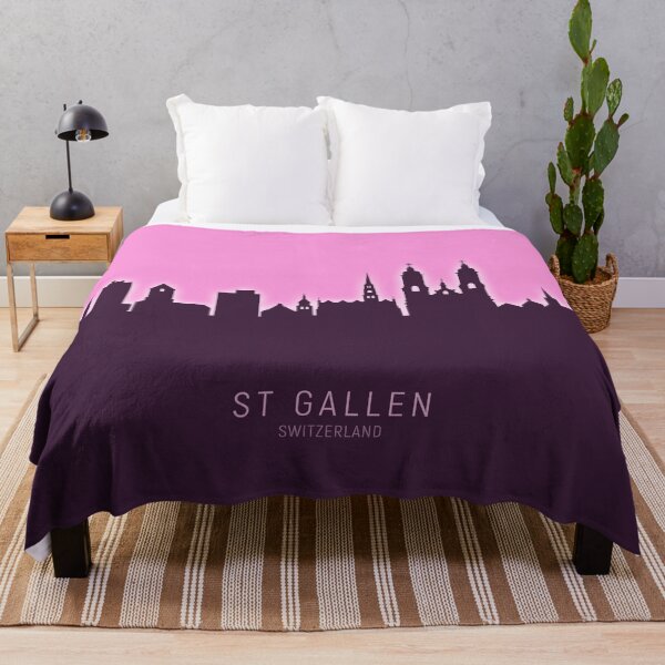 Item preview, St Gallen Switzerland Skyline designed and sold by ArtPrints.