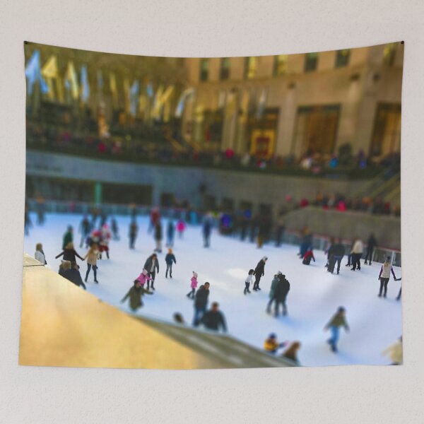 Item preview, Tilt Shift Photography of Rockefeller Center Ice Rink designed and sold by kenna18r.
