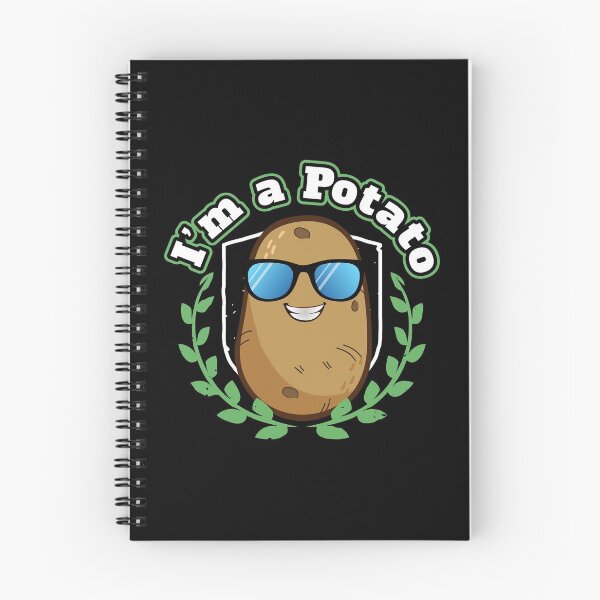 Item preview, I Am A Potato design, French Fry design, Potato gift print designed and sold by Lisbob.