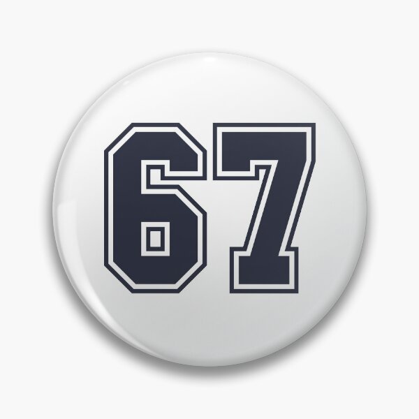 Item preview, 67 Sports Number Sixty-Seven designed and sold by HelloFromAja.