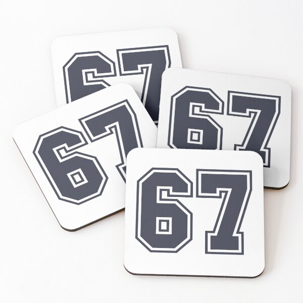Item preview, 67 Sports Number Sixty-Seven designed and sold by HelloFromAja.