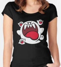 Super Mario - Boo Squad Women's Fitted Scoop T-Shirt