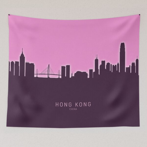 Artikelvorschau, Hong Kong Skyline entworfen und verkauft von ArtPrints.