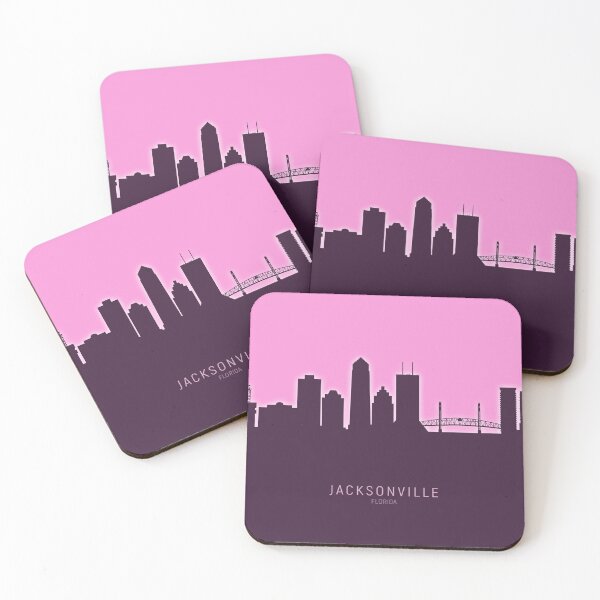 Item preview, Jacksonville Florida Skyline designed and sold by ArtPrints.