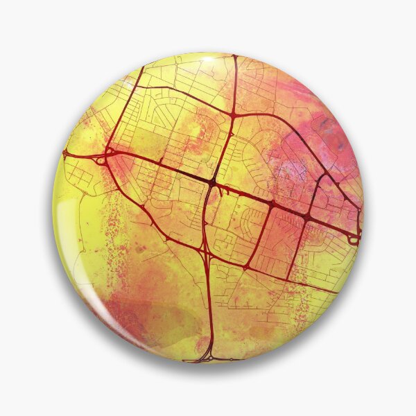 Item preview,  Reykjavik Iceland Street Map Magma Eruption designed and sold by IvonDesign.